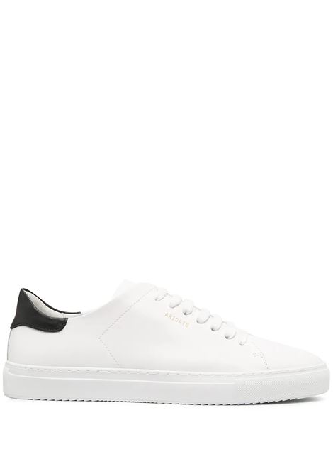 sneakers clean 90 man white in leather AXEL ARIGATO | 28624WHITE/BLACK